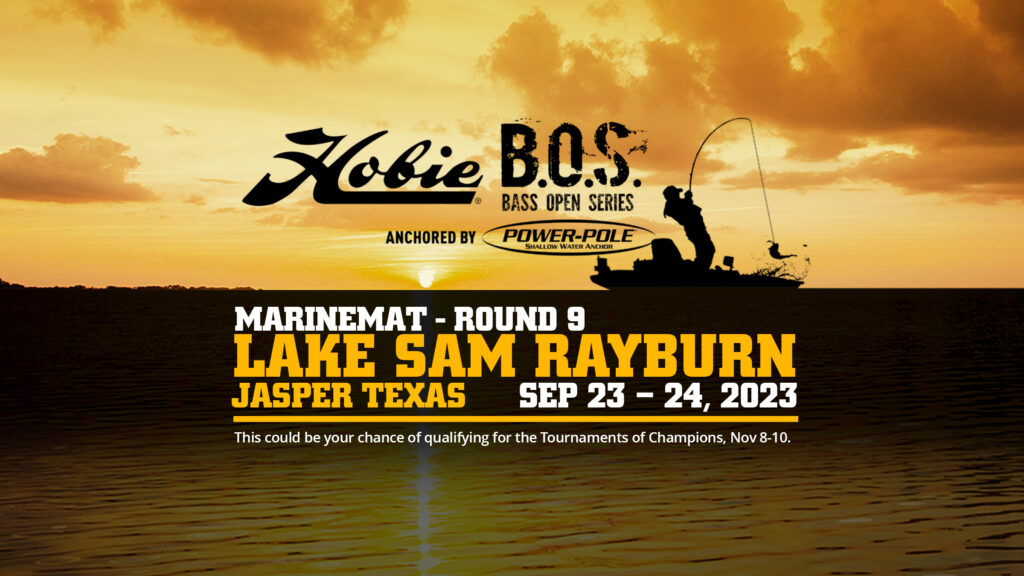 MARINEMAT – ROUND 9 -LAKE SAM RAYBURN