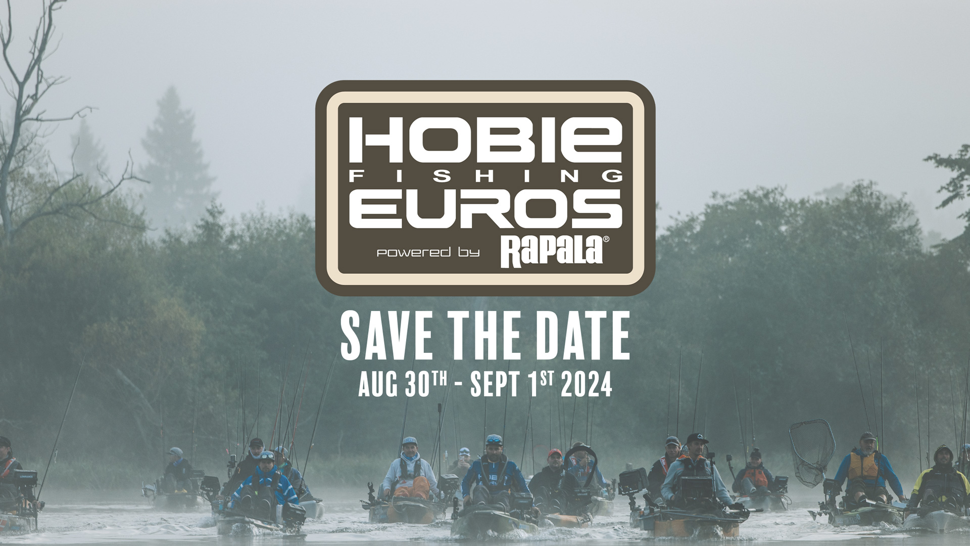 Hobie Fishing Euros - Save the date announcement